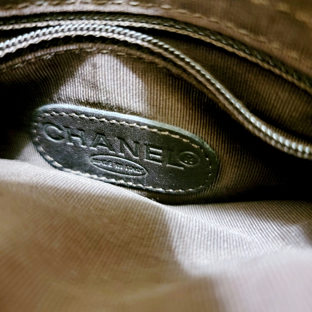 Chanel Brown Leather Waist CC Belt Bag - Picture 6 of 7